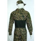 gandola combat shirt digital florestal costas