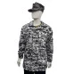 jaqueta militar m65 digital gelo gola baixa