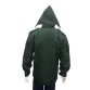 jaqueta m65 verde militar costas com capuz